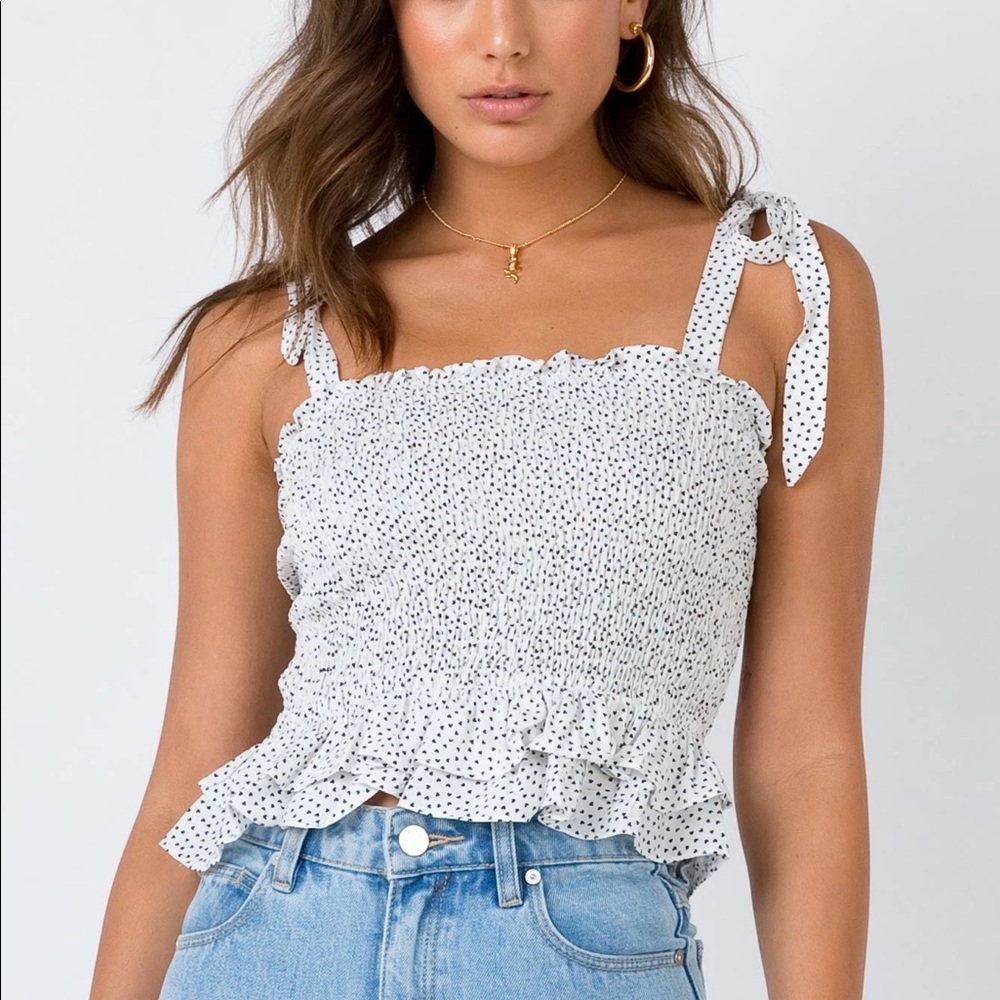 Princess Polly tie strap top